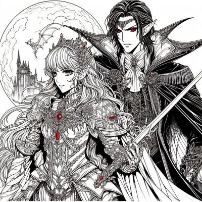 Ourcoloringpage Vampire Knight 40