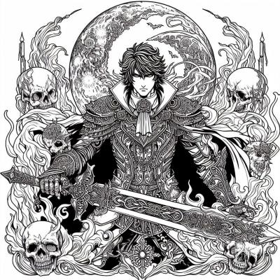 Ourcoloringpage Vampire Knight 41
