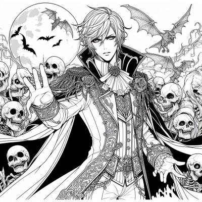 Ourcoloringpage Vampire Knight 42
