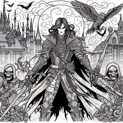 Ourcoloringpage Vampire Knight 43