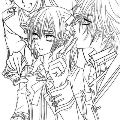 Ourcoloringpage Vampire Knight 8