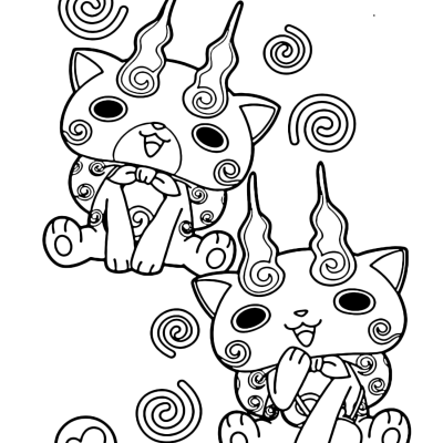 Ourcoloringpage Yo Kai Watch 15