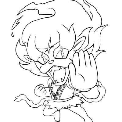 Ourcoloringpage Yo Kai Watch 21