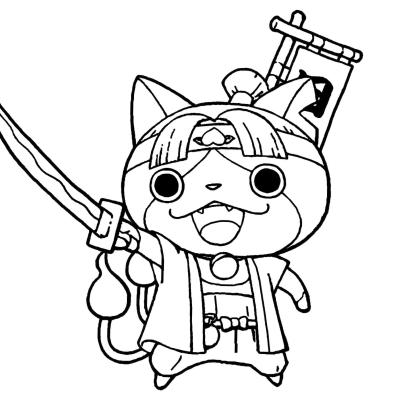 Ourcoloringpage Yo Kai Watch 24