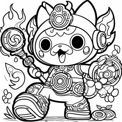 Ourcoloringpage Yo Kai Watch 40