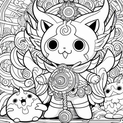 Ourcoloringpage Yo Kai Watch 41