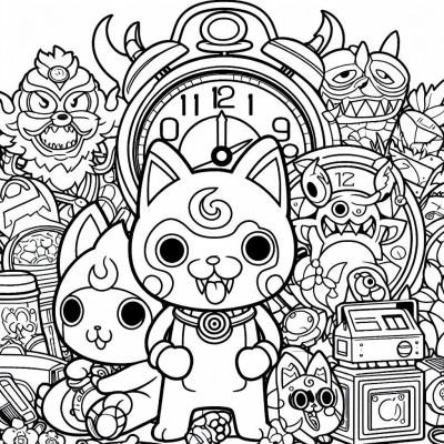Ourcoloringpage Yo Kai Watch 43