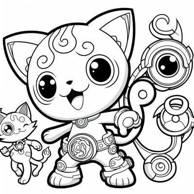 Ourcoloringpage Yo Kai Watch 45