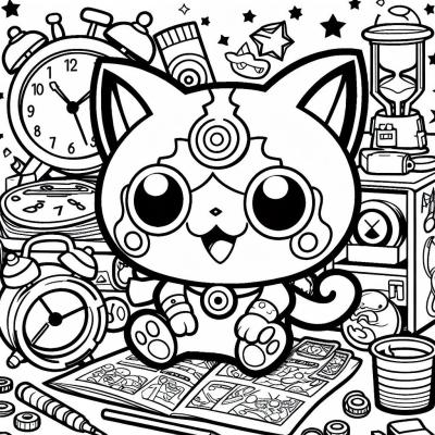 Ourcoloringpage Yo Kai Watch 49