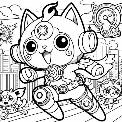 Ourcoloringpage Yo Kai Watch 50