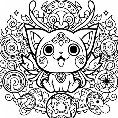 Ourcoloringpage Yo Kai Watch 52