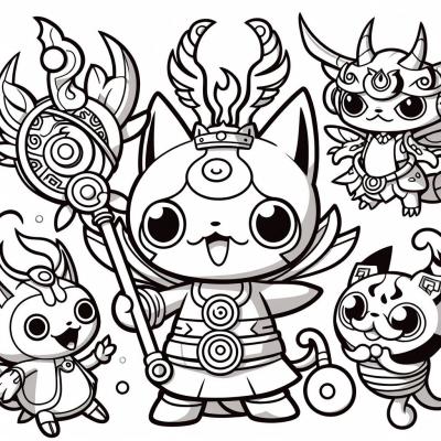 Ourcoloringpage Yo Kai Watch 57