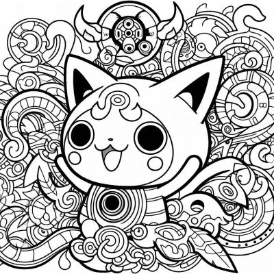 Ourcoloringpage Yo Kai Watch 58