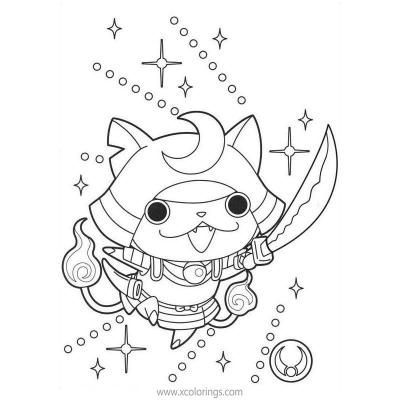 Ourcoloringpage Yo Kai Watch 5