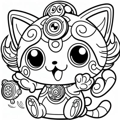 Ourcoloringpage Yo Kai Watch 60
