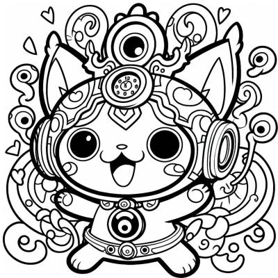 Ourcoloringpage Yo Kai Watch 61