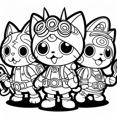 Ourcoloringpage Yo Kai Watch 62