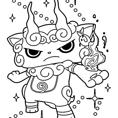 Ourcoloringpage Yo Kai Watch 7