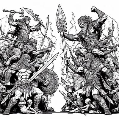 Ourcoloringpage God Of War 18