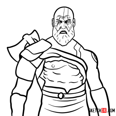Ourcoloringpage God Of War 35