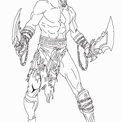 Ourcoloringpage God Of War 38