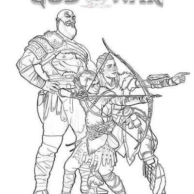 Ourcoloringpage God Of War 39
