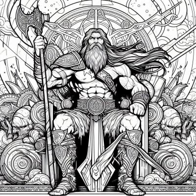 Ourcoloringpage God Of War 3