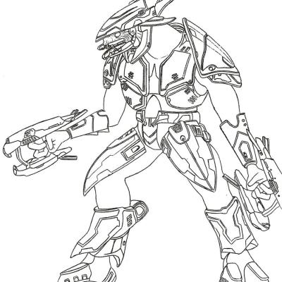 Ourcoloringpage Halo 10