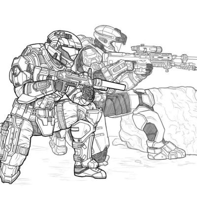 Ourcoloringpage Halo 18