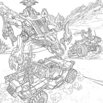 Ourcoloringpage Halo 23
