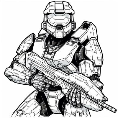 Ourcoloringpage Halo 27