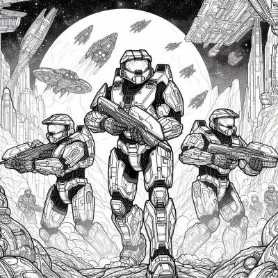 Ourcoloringpage Halo 30
