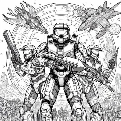 Ourcoloringpage Halo 31