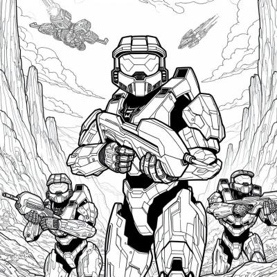 Ourcoloringpage Halo 32