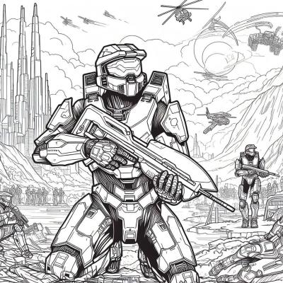 Ourcoloringpage Halo 35