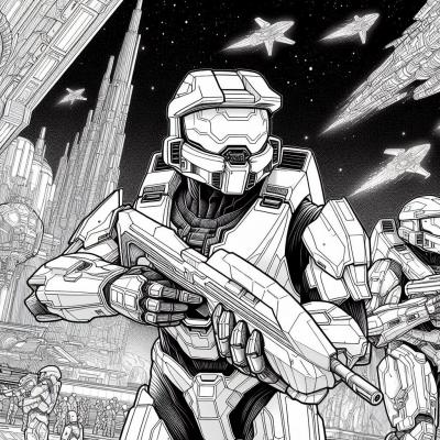 Ourcoloringpage Halo 36