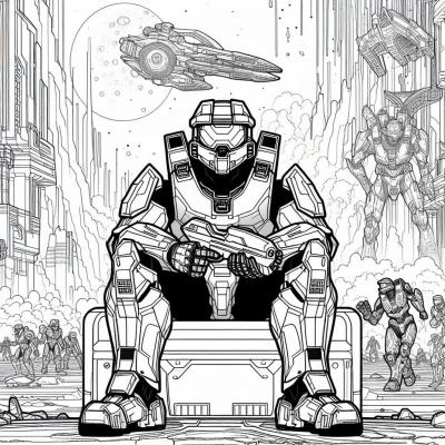 Ourcoloringpage Halo 39