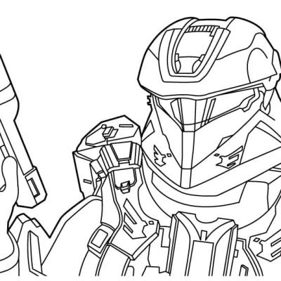 Ourcoloringpage Halo 3