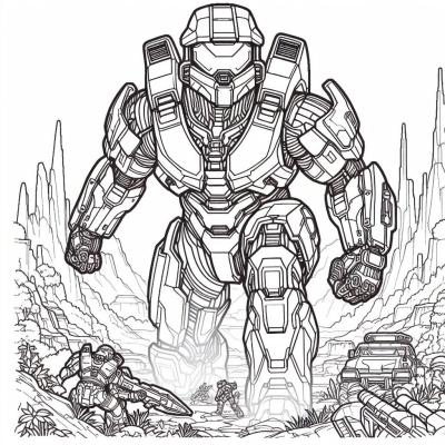 Ourcoloringpage Halo 41