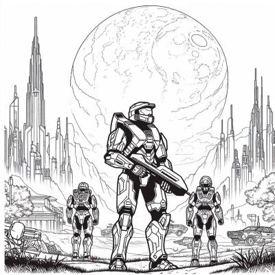 Ourcoloringpage Halo 42