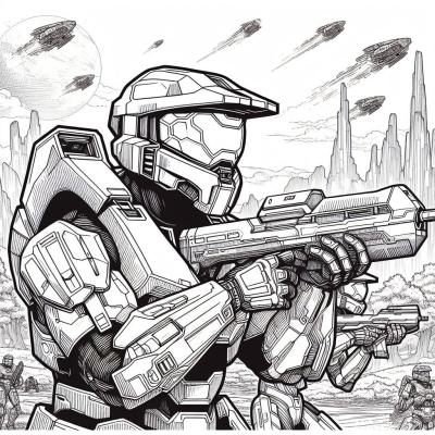 Ourcoloringpage Halo 43