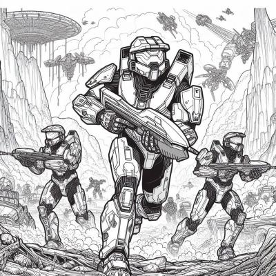 Ourcoloringpage Halo 46