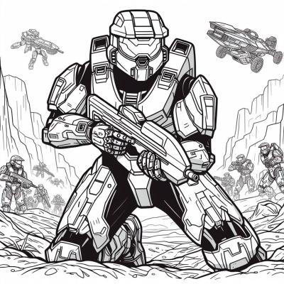 Ourcoloringpage Halo 48
