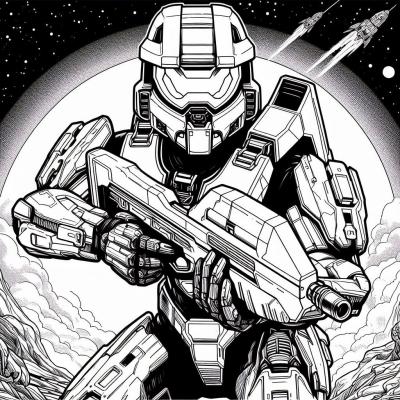 Ourcoloringpage Halo 50