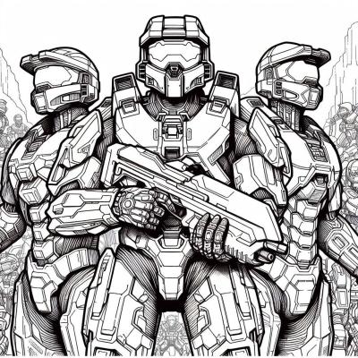 Ourcoloringpage Halo 52