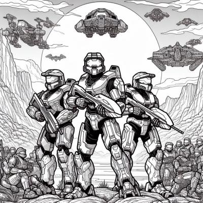 Ourcoloringpage Halo 54