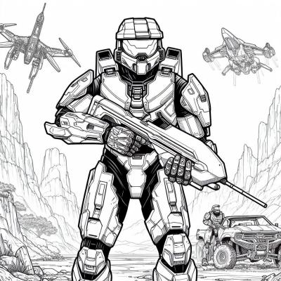 Ourcoloringpage Halo 55