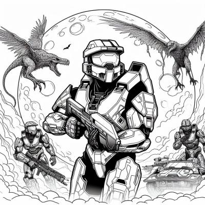 Ourcoloringpage Halo 56