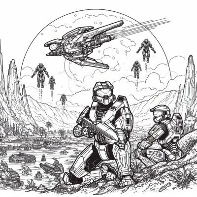 Ourcoloringpage Halo 57