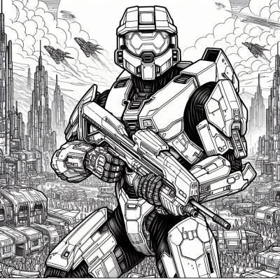 Ourcoloringpage Halo 60